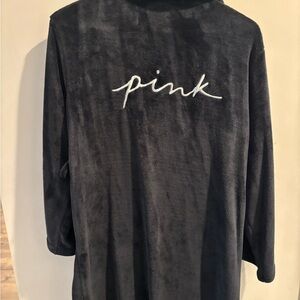 PINK Victoria's Secret Black Robe